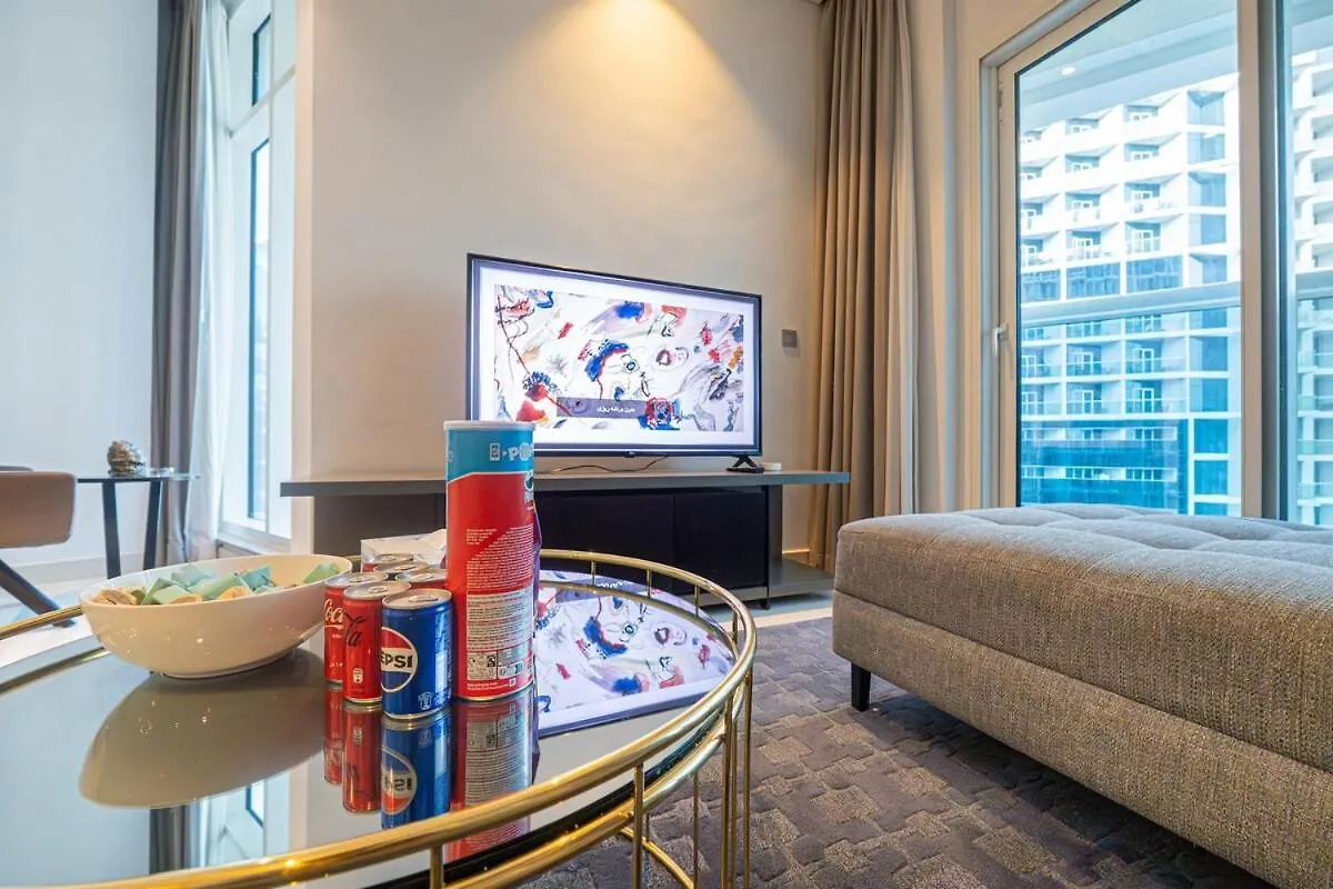 Venetian - Luxe Living 1 Bedroom With Stunning Sky Line Views Dubai