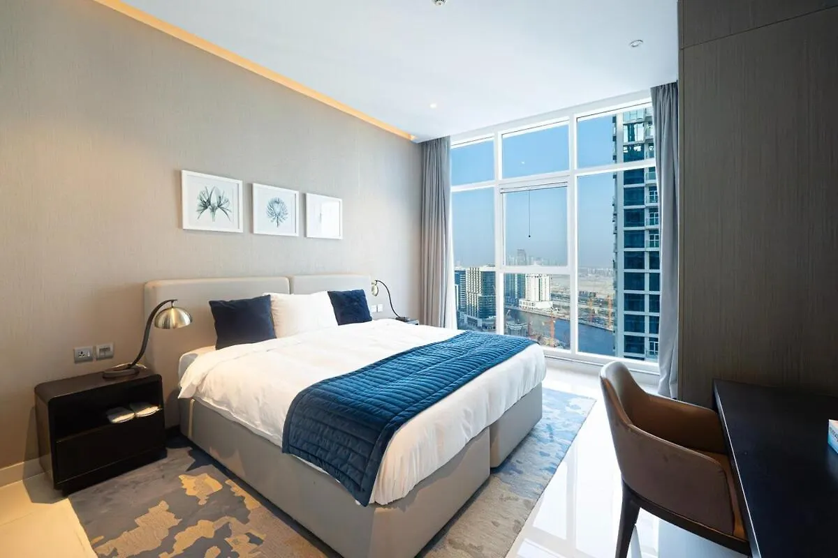 Venetian - Luxe Living 1 Bedroom With Stunning Sky Line Views Dubai Apartment