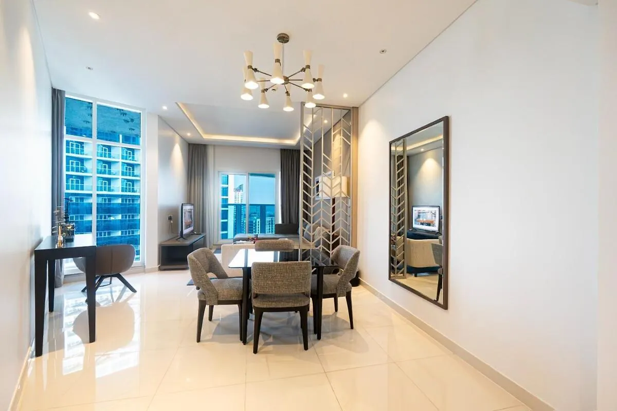 Venetian - Luxe Living 1 Bedroom With Stunning Sky Line Views Dubai Apartamento